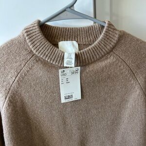 NWT H&M Cozy Tan Sweater